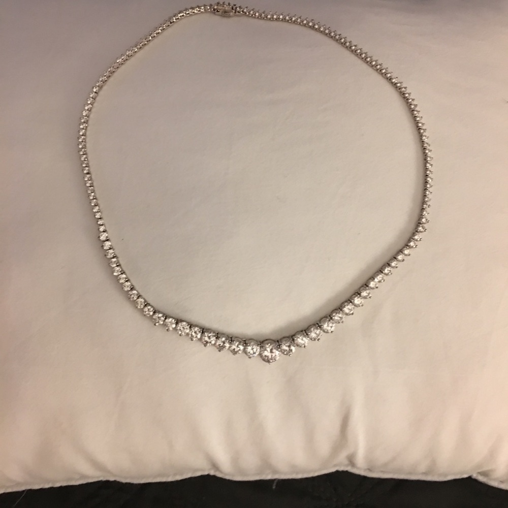 Kohls lab created diamond necklace